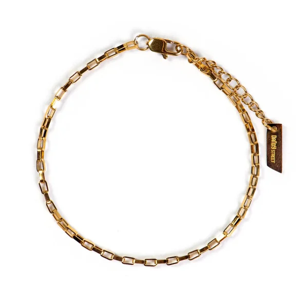 Dandy Street - shop online bracciali uomo di tendenza - Bracciale da uomo in oro moderno - Stalt