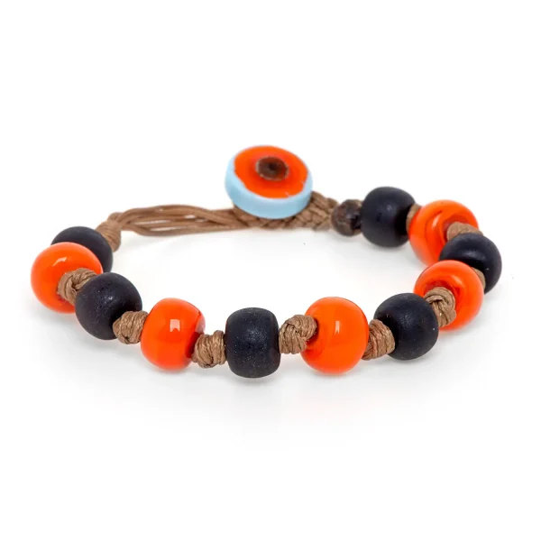 Dandy Street - shop online bracciali uomo di tendenza - Bracciali con Murrine veneziane - Bracciale uomo audace e originale - Fenice