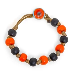 Dandy Street - shop online bracciali uomo di tendenza - Bracciali con Murrine veneziane - Bracciale uomo audace e originale - Fenice