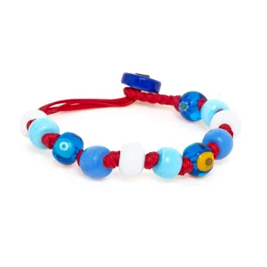 Dandy Street - shop online bracciali uomo di tendenza - Bracciali con Murrine veneziane - Bracciale uomo brillante e sofisticato - Cannaregio