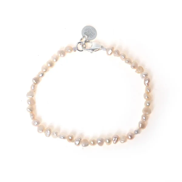 Dandy Street - shop online bracciali uomo di tendenza - Bracciale uomo con perle bianche - Kiam